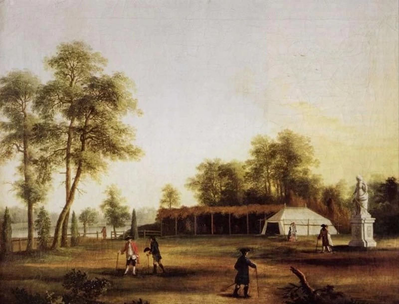 Le tende dello zoo, 1761